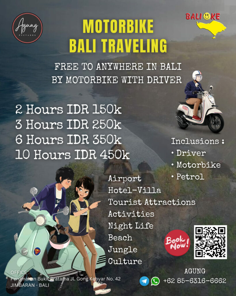 TRAVEL BALI ON A MOTORBIKE