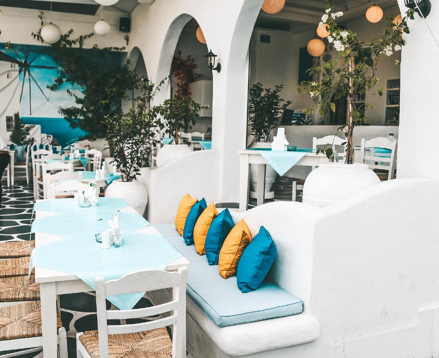 A Taste of Greece in Paradise: Santorini Greek Restaurant Bali